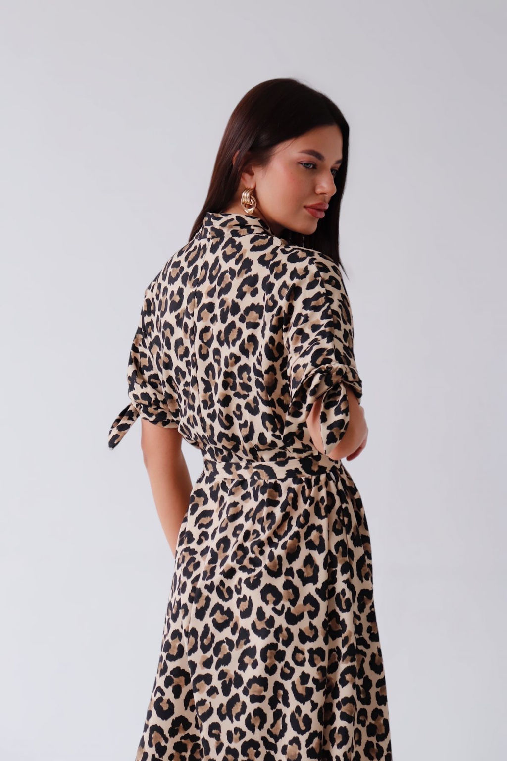 Martichelli Платье с анималистичным принтом  фото 7