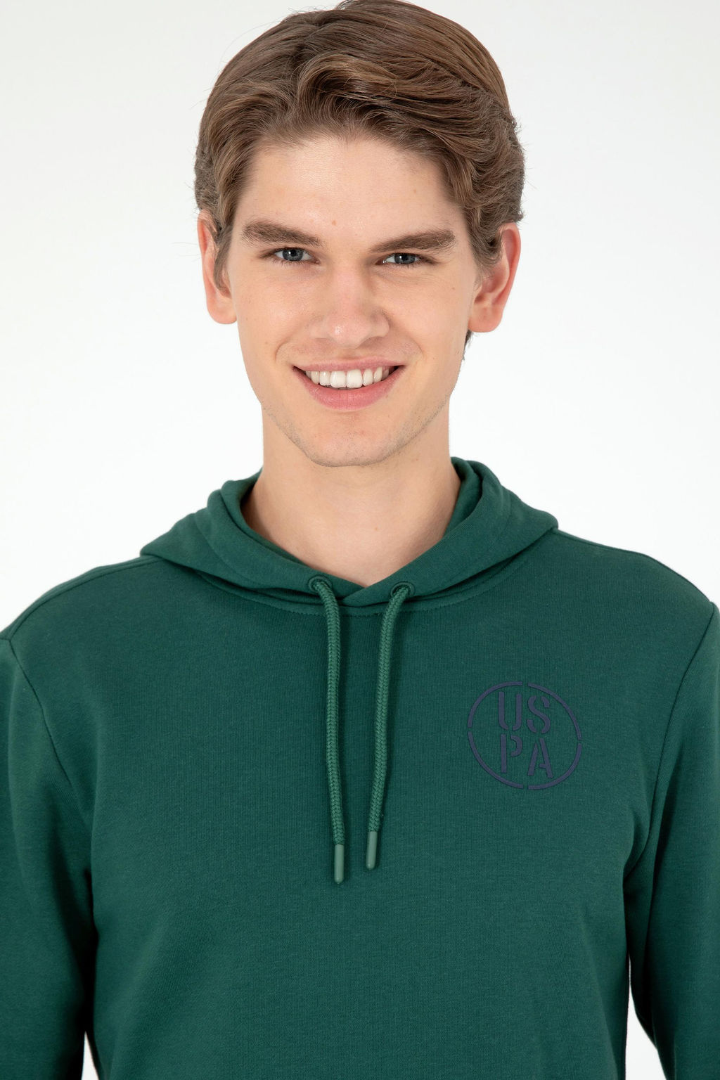 Мужской темно-зеленый свитшот Неожиданная скидка в корзине - U.s. polo assn фото 2