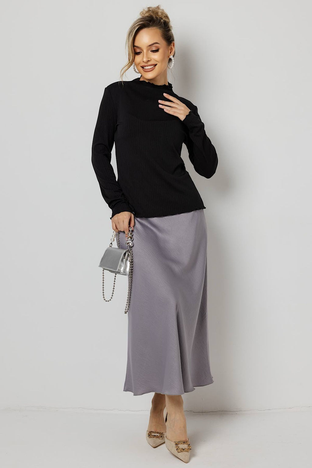 Блузка женская 4481/02/Чёрный