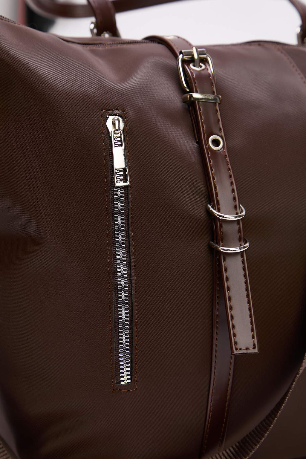 Kahverengi Cift Ask?l? Buyuk Maxi Tote Kad?n Omuz Cantas? TAKAW26OC00073 - Trendyolmilla фото 7