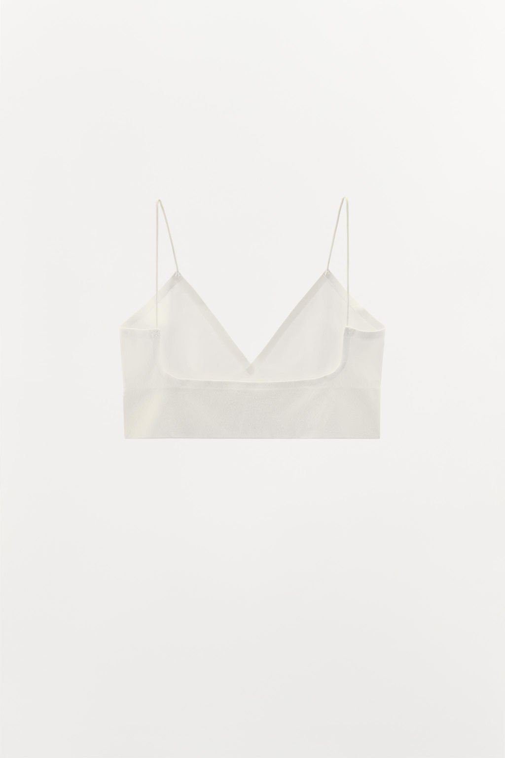 SEAMLESS TRIANGLE BRALETTE - Zara фото 8