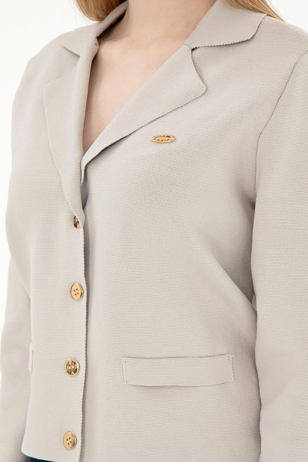 Женский трикотажный кардиган с камнями Неожиданная скидка в корзине - U.s. polo assn фото 7