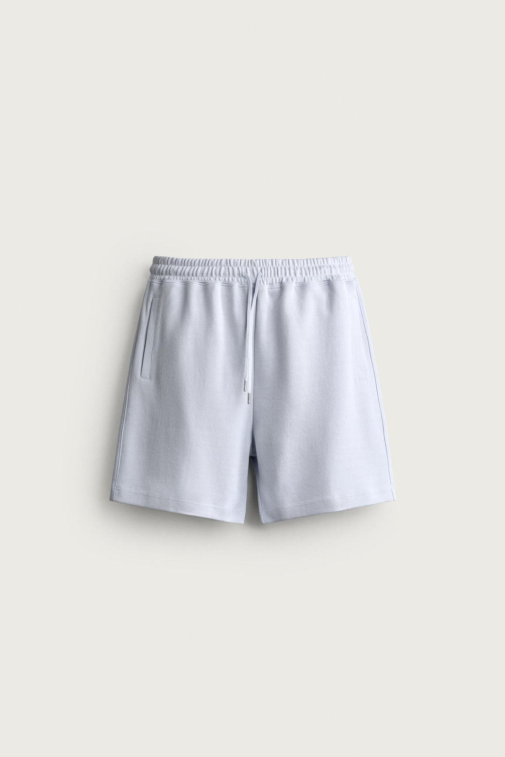BERMUDA JOGGER RELAXED FIT INTERLOCK / Celeste - Zara фото 10