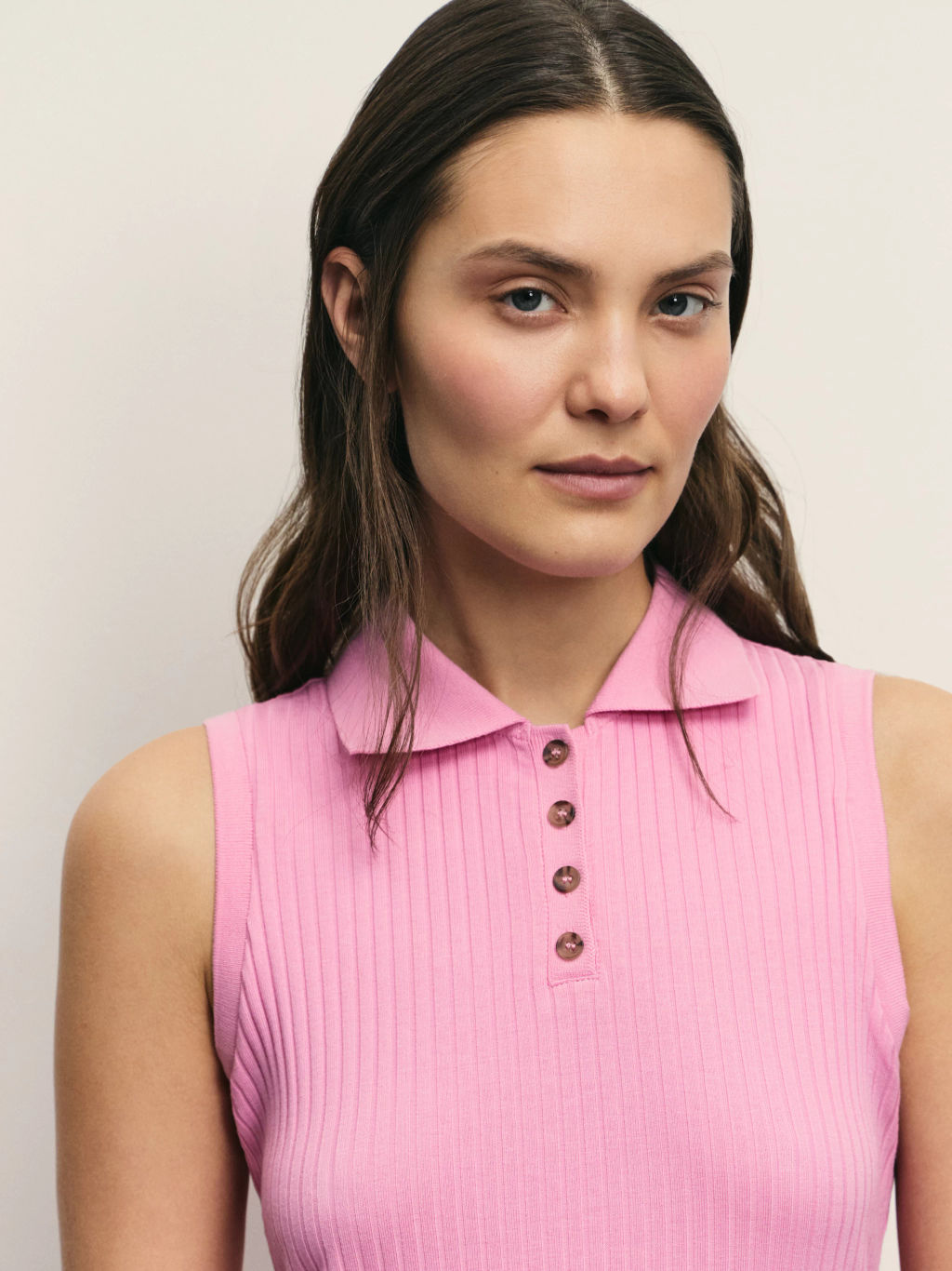 Топ-поло без рукавов / Zarina фото 6