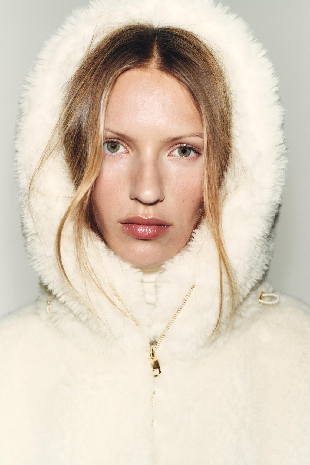 SHEARLING BOMBER JACKET WITH THERMAL INSULATION - Zara фото 7