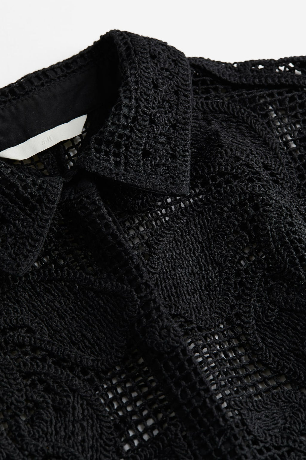 Camisa efecto crochet - H&m фото 3
