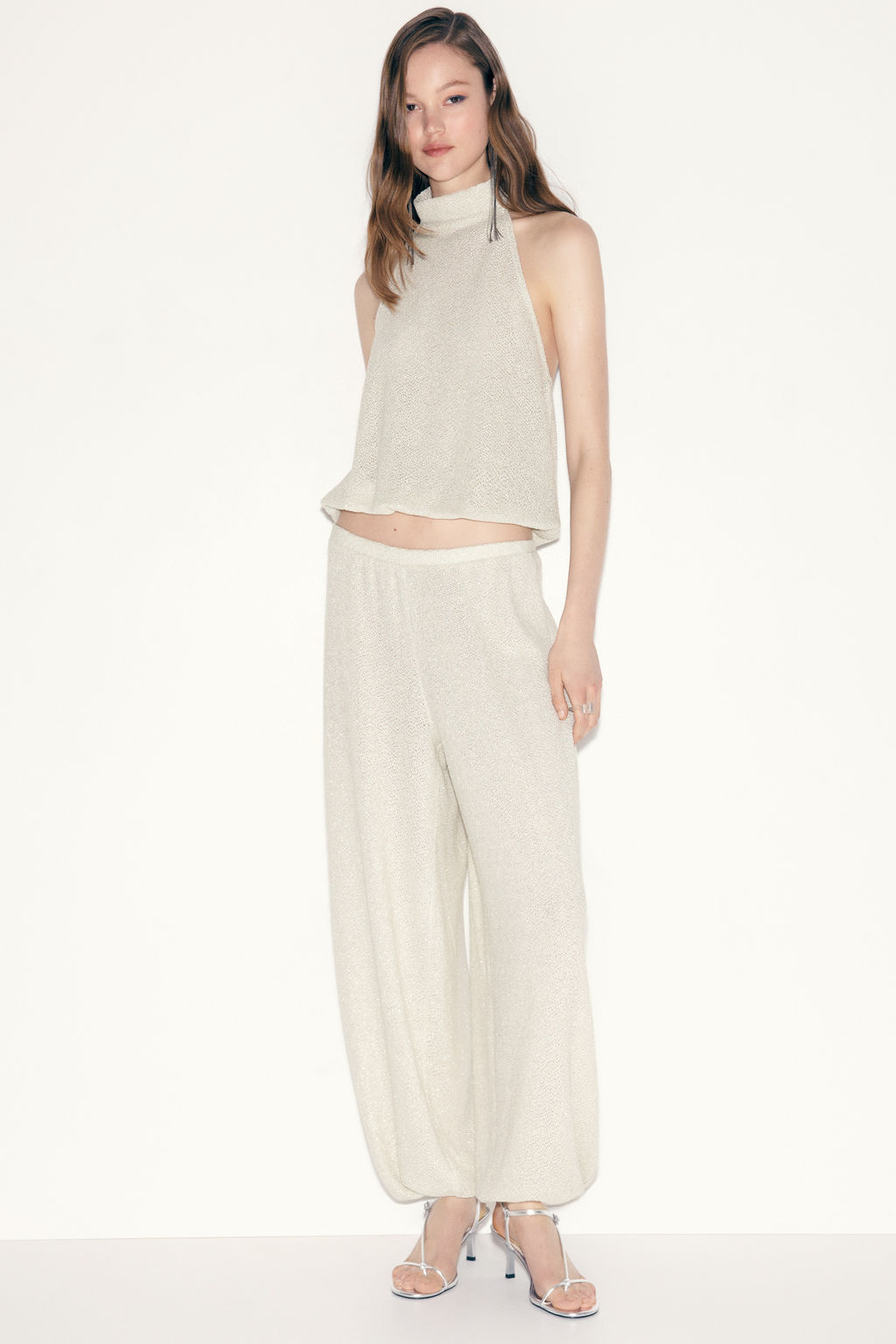 Top halter brillante - H&m фото 6