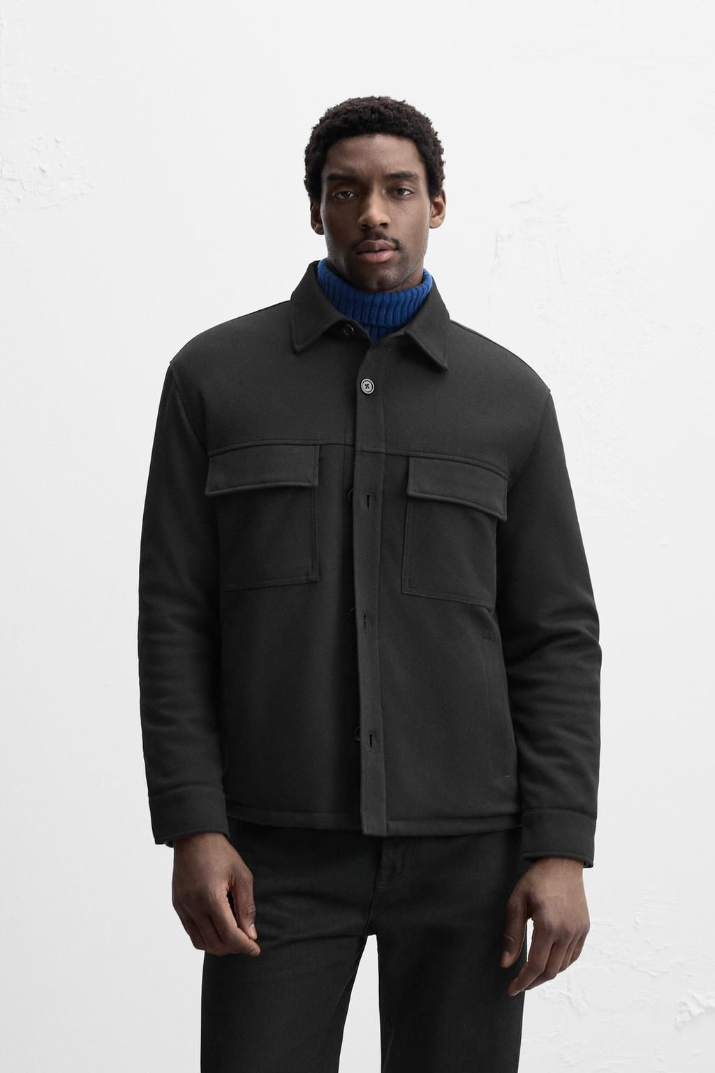 QUILTED OVERSHIRT - Zara фото 10
