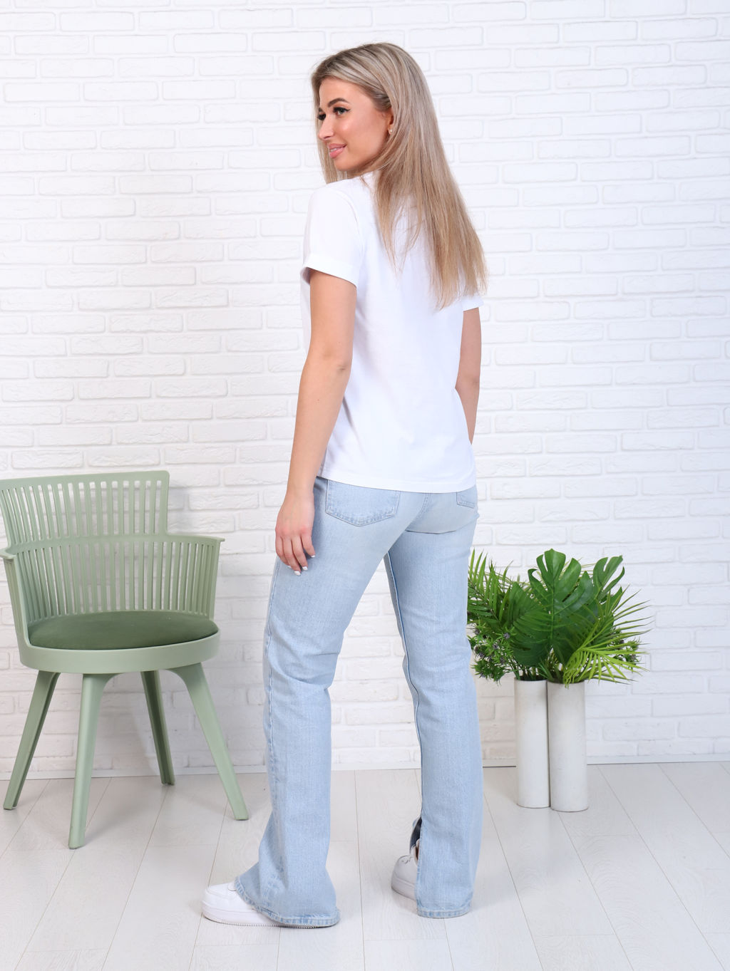 *Футболка женская Ф-2-036 (белый)