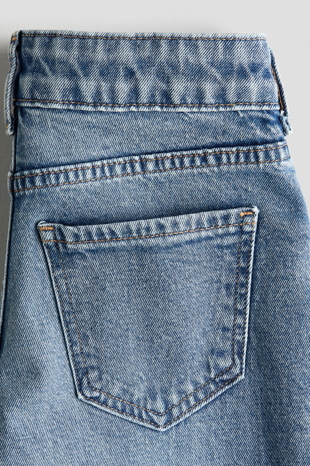Baggy Fit Bootcut Leg Jeans