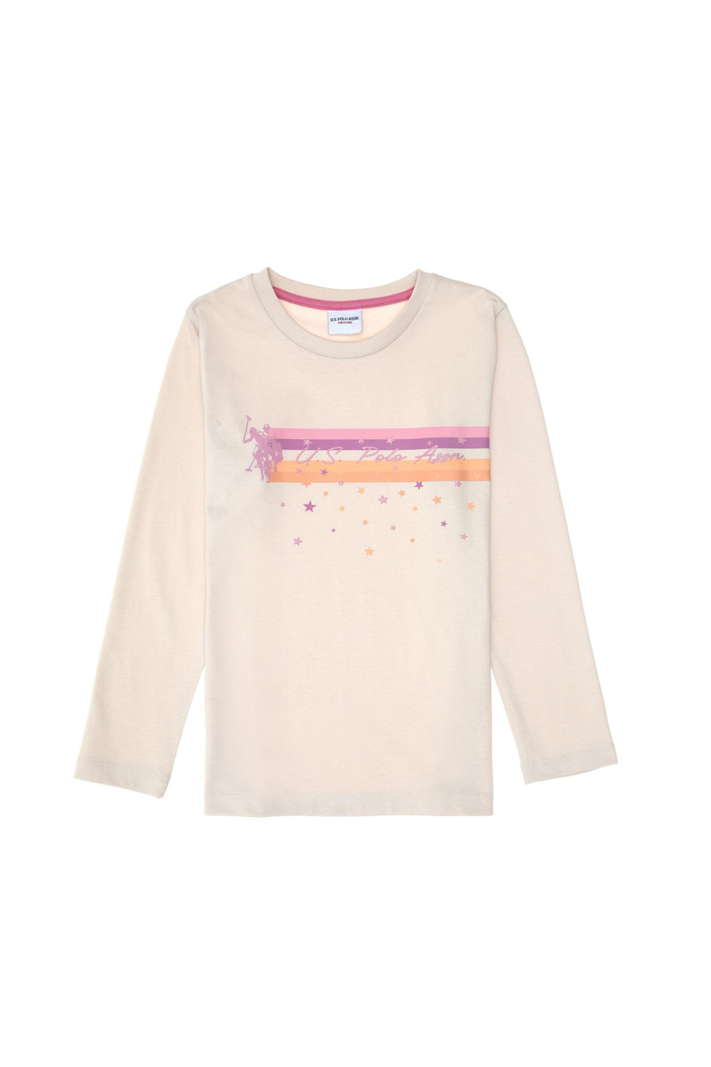 Бежевый пижамный комплект для девочки Неожиданная скидка в корзине - U.s. polo assn фото 10