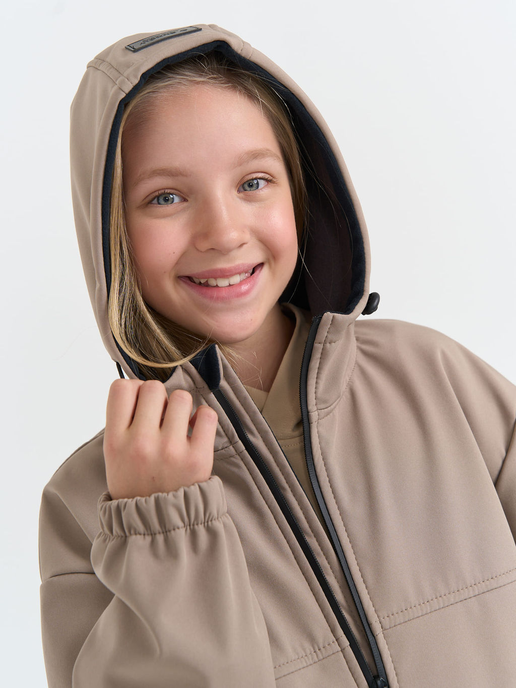 Парка Softshell "Кокос" удлиненная 7+