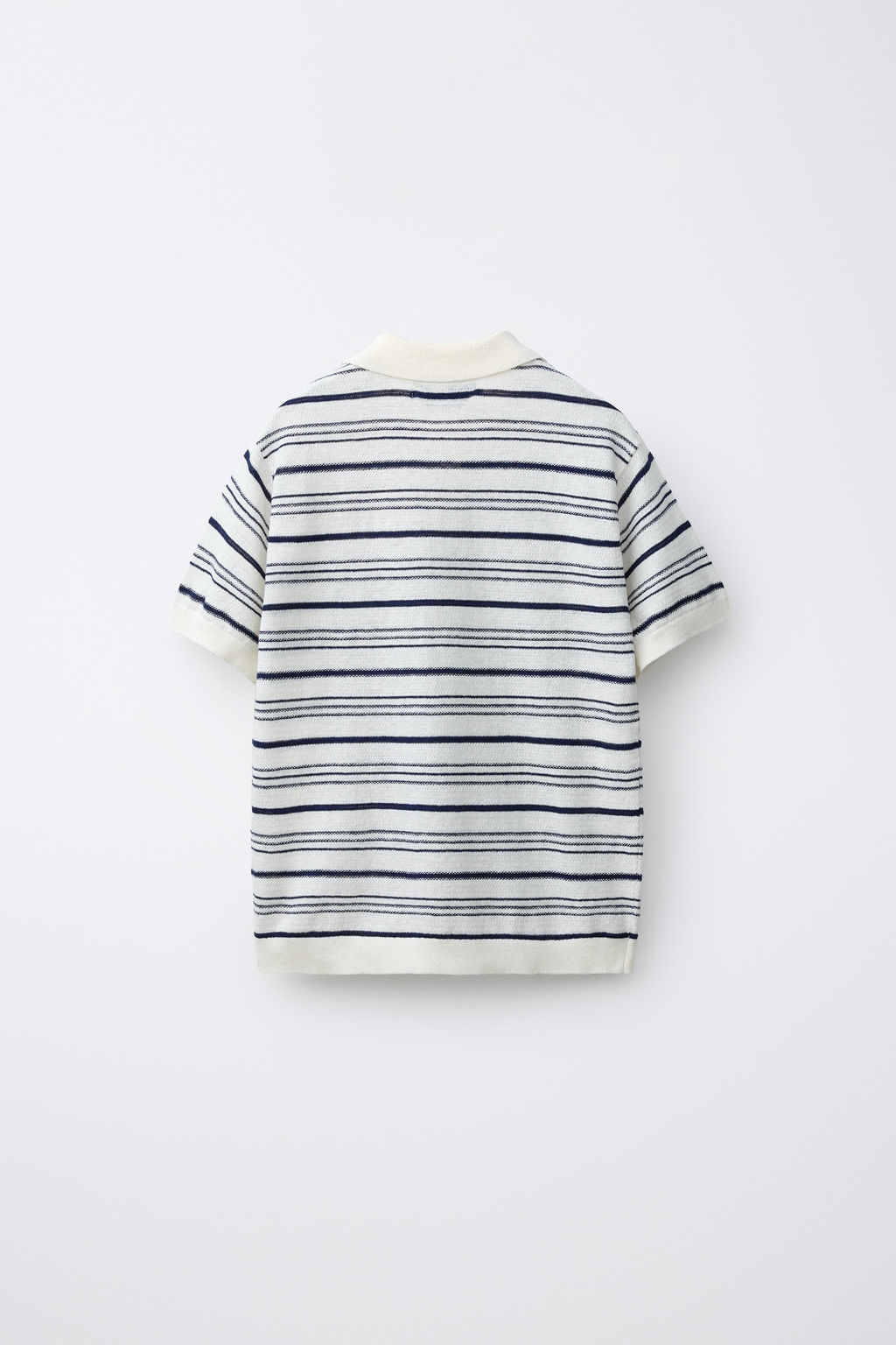 POLO ALGOD?N LINO RAYAS / Rayas - Zara фото 2