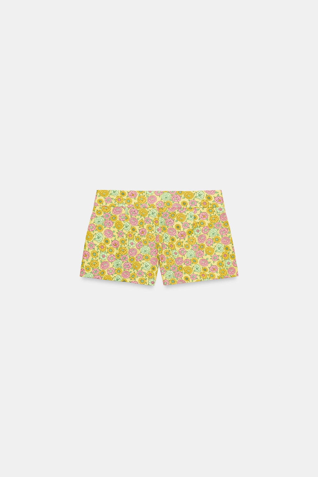 SHORTS MINI FLORES / Multicolor - Zara фото 6