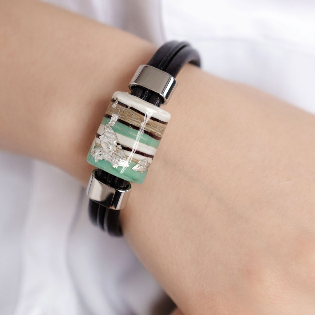 Браслет из муранского стекла