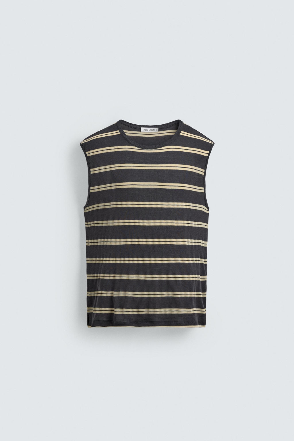 CAMISETA TANK JACQUARD RAYAS / rayas