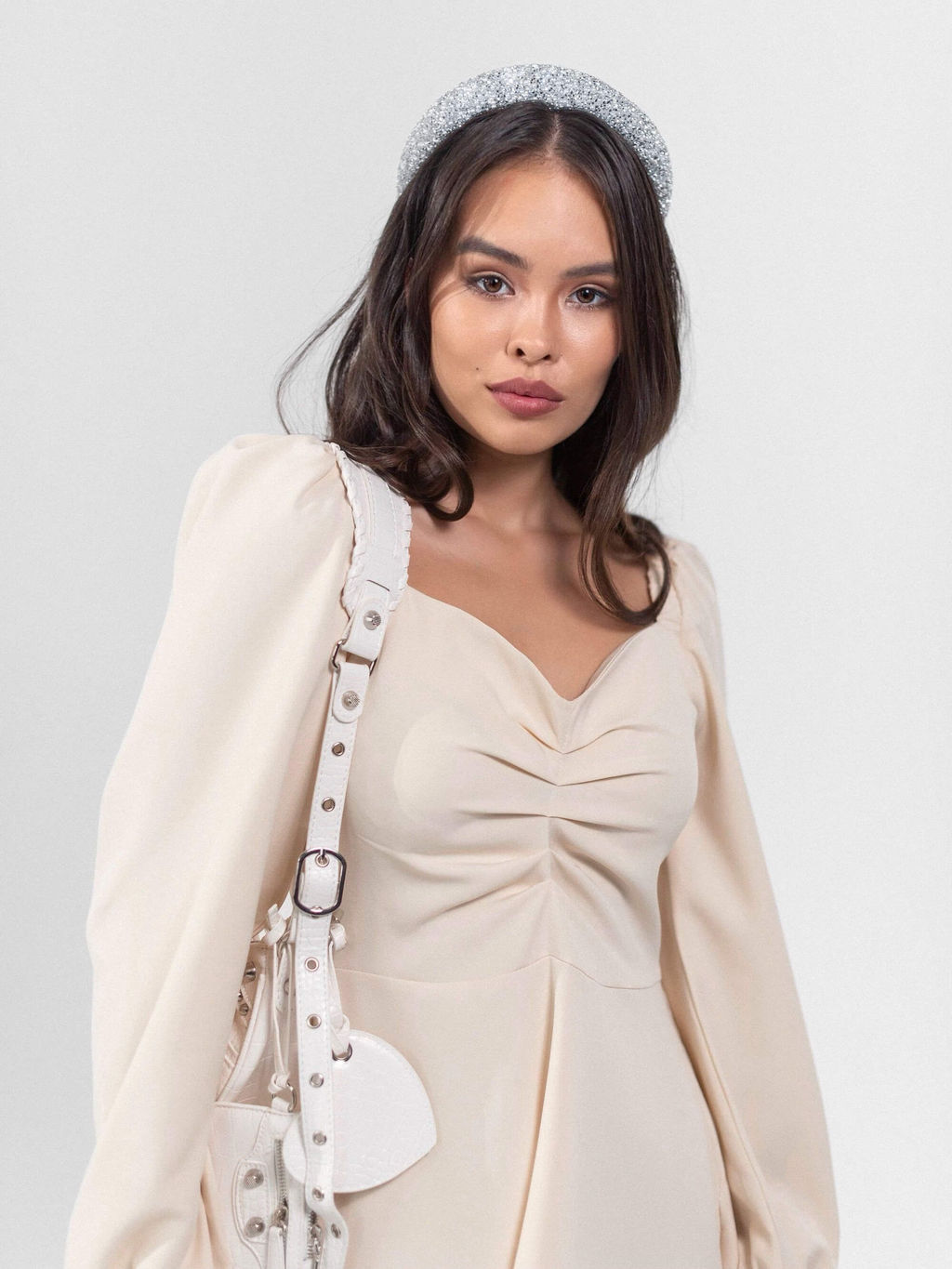 Платье Беатрис (бежевый) - Nadi bordo фото 4