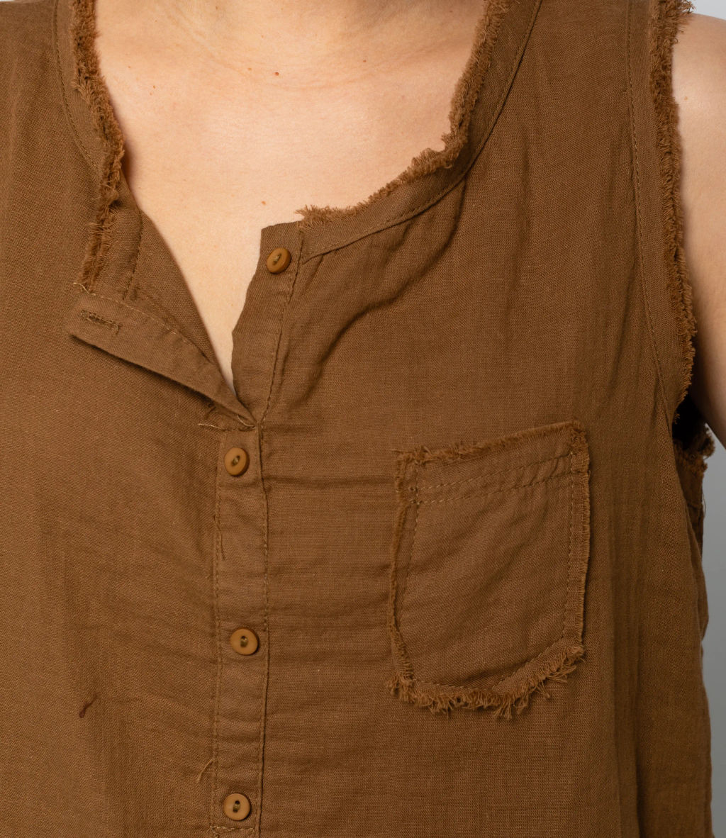 Майка #КТ5501 (1), коричневый - Dommod фото 5