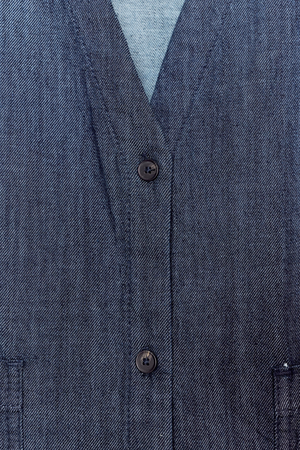 ZARA WOMAN COLLECTION RELAXED DENIM SHIRT