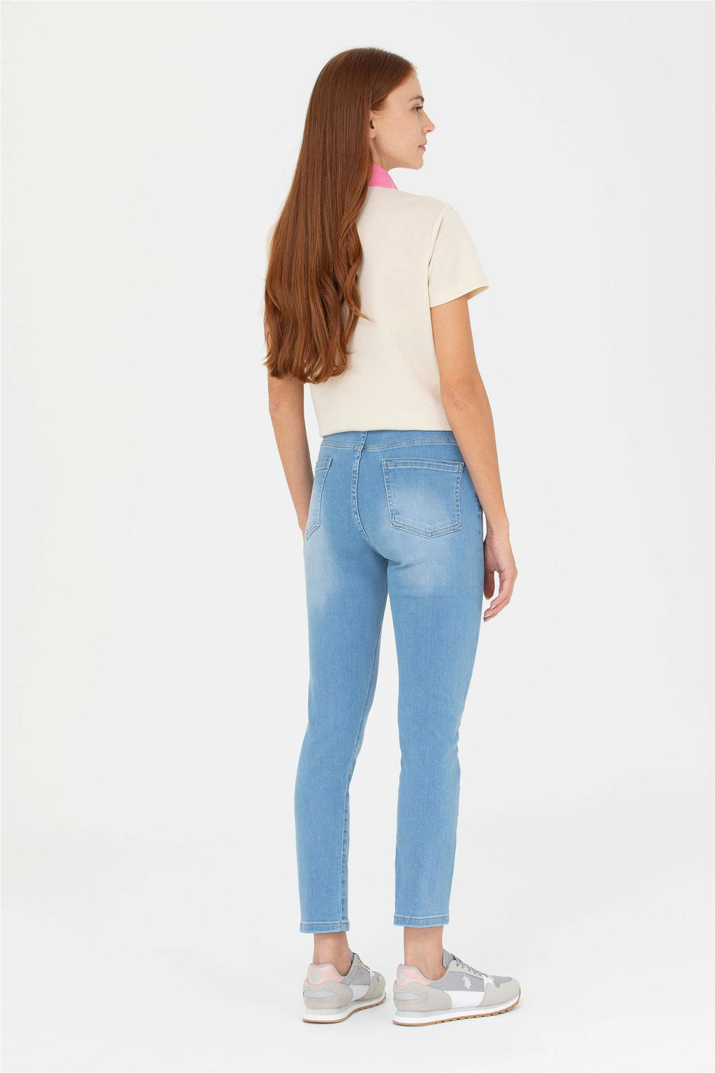 U. S. Polo Assn Женские синие джинсовые брюки - U.s. polo assn фото 11