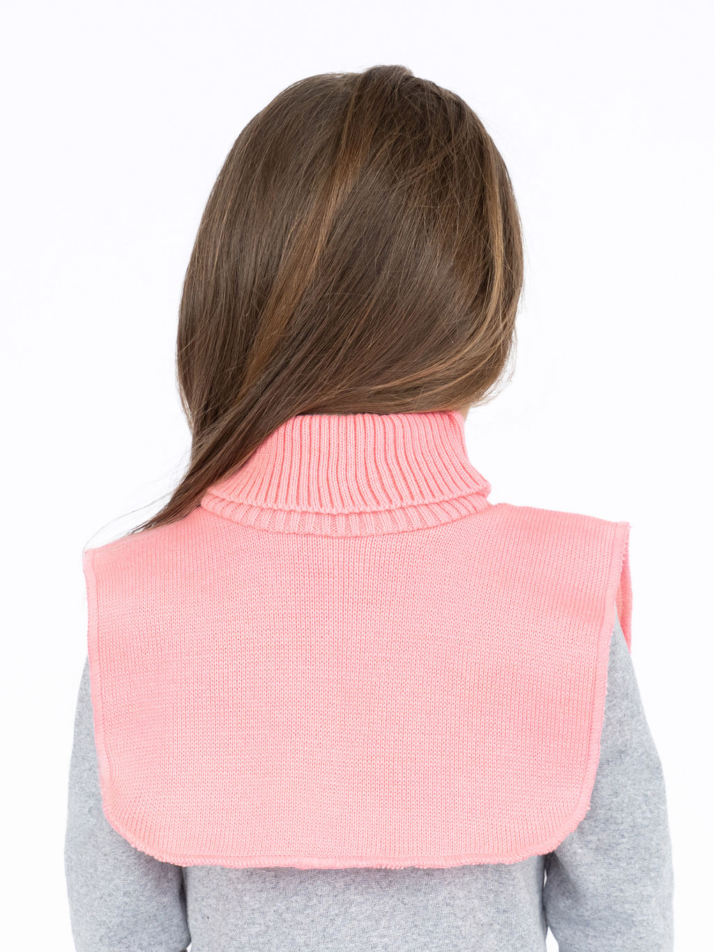 Манишка вязаная черная Ш-111 (48-54)