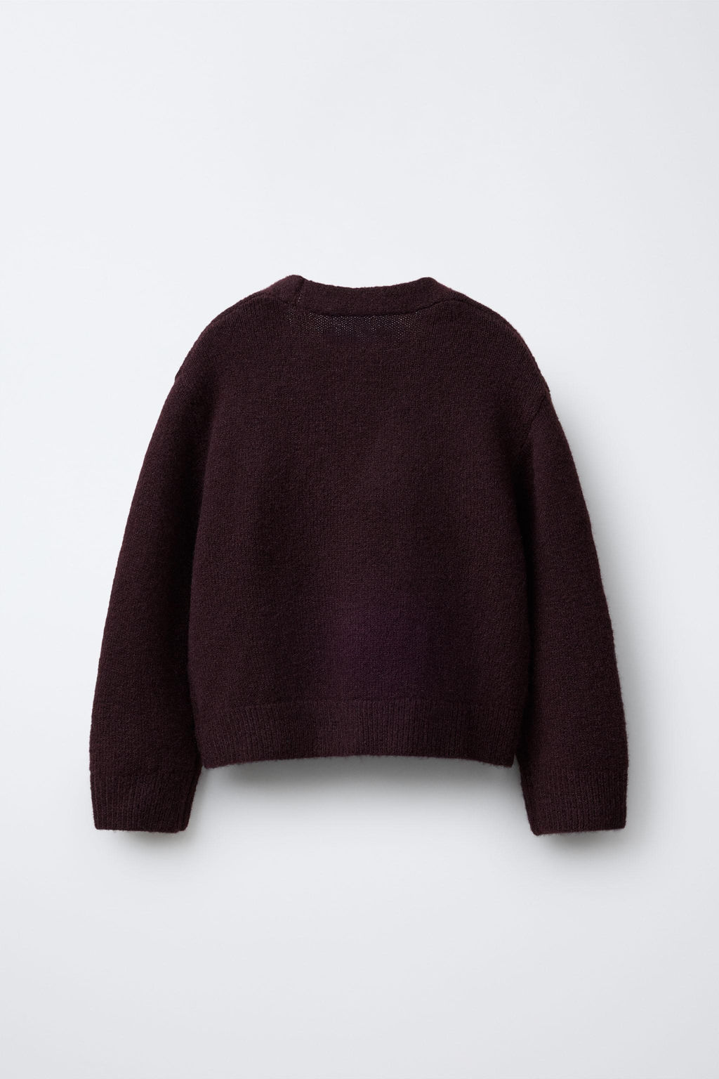 CARDIGAN WITH SATIN FLORAL BUTTONS - Zara фото 2