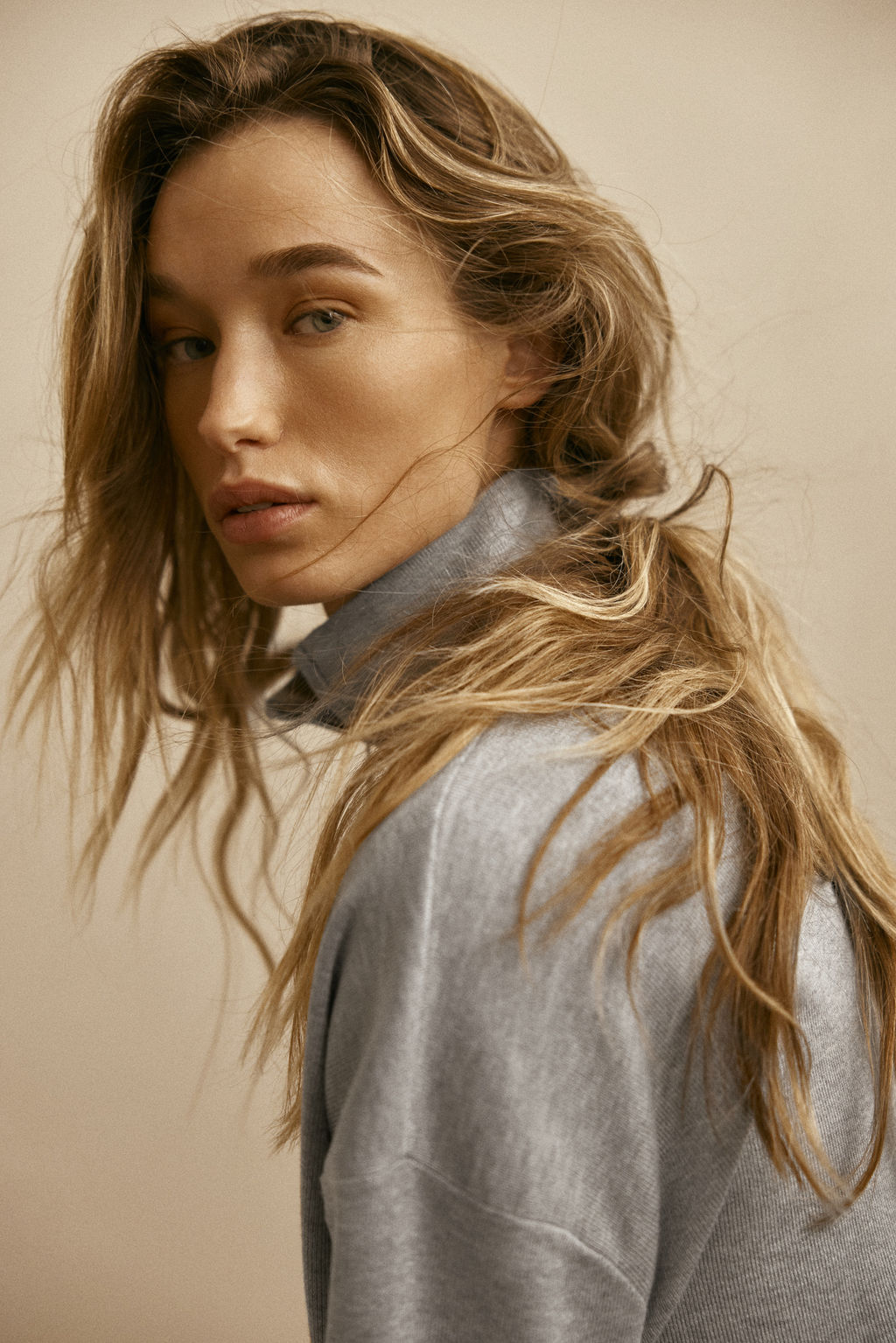 Jersey oversize con media cremallera - H&m фото 5