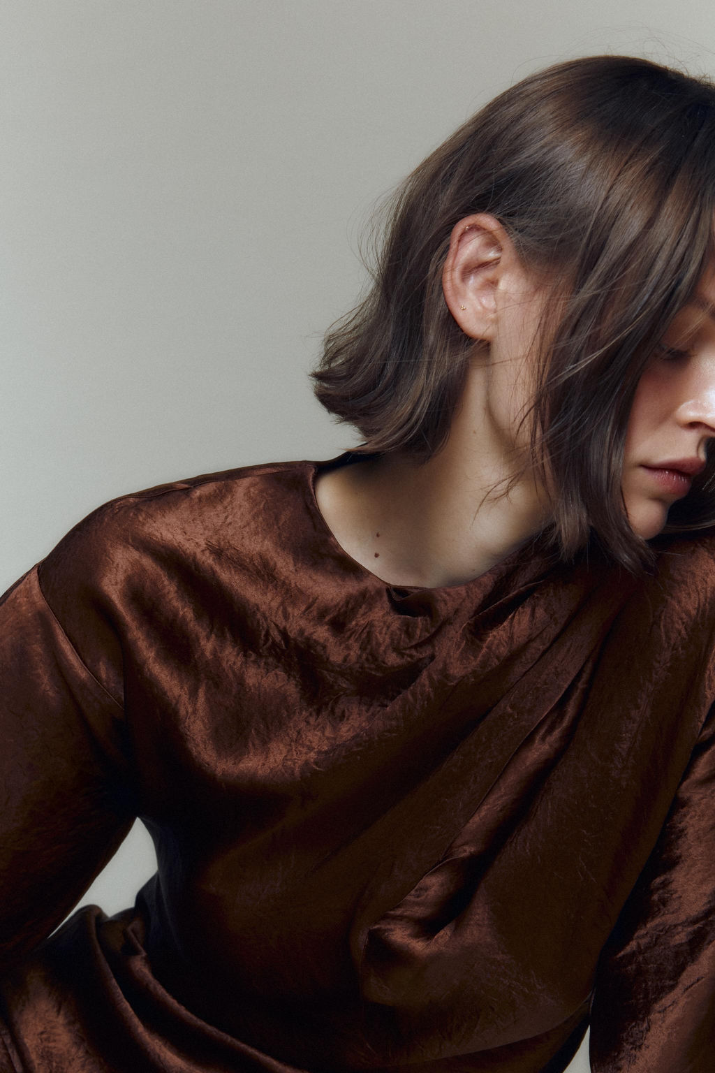 CRUMPLED PLEATED MIDI DRESS - Zara фото 5