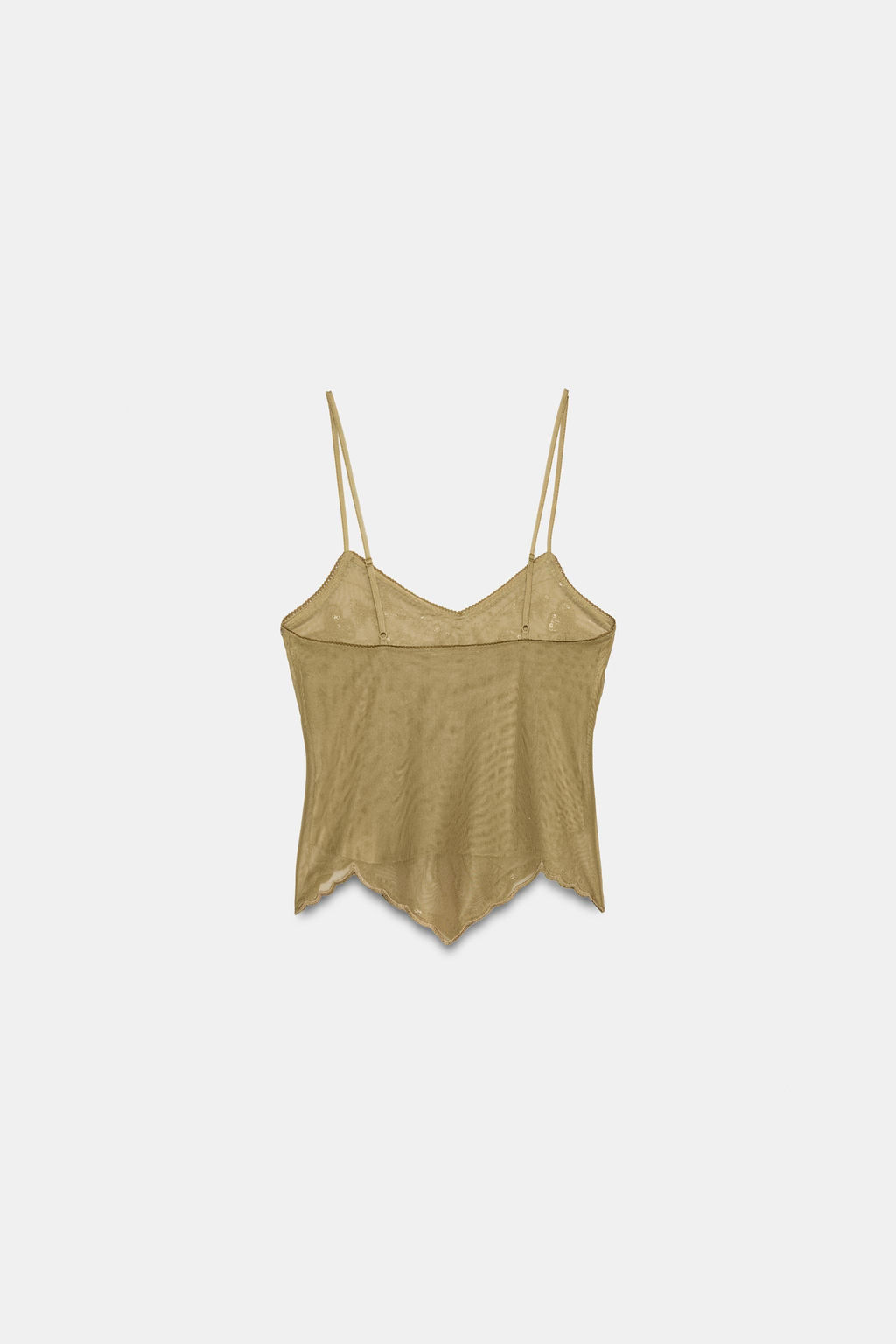 TOP BORDADOS TIRANTES / Khaki