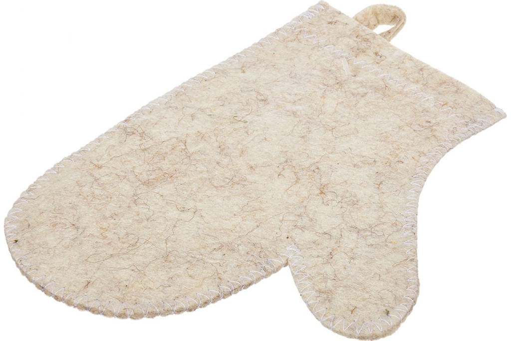 Рукавица д/сауны Hot Pot арт. 42003 БШК ВЫВОД - Полимербыт фото 2