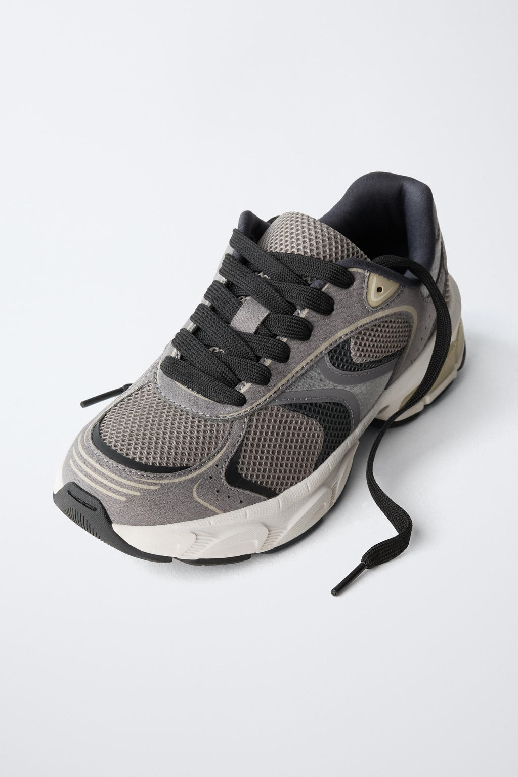 ZAPATILLA DEPORTIVA MULTIPIEZAS / Negro - Zara фото 3