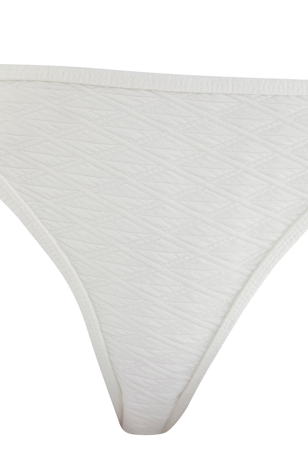 Ekru Dokulu Normal Bel Regular Bikini Alt? TBESS25BA00053