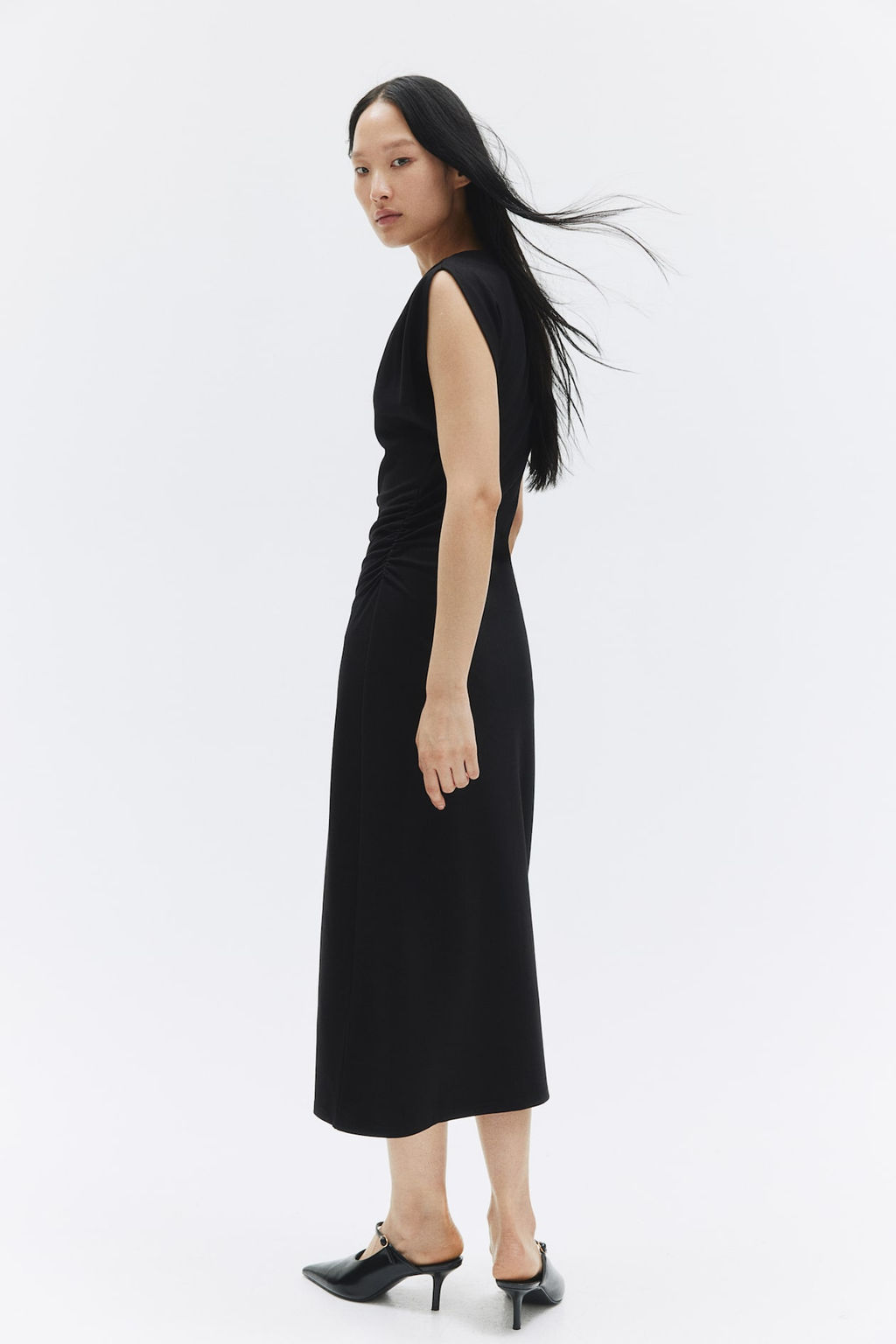 Vestido de punto con escote barco - H&m фото 3