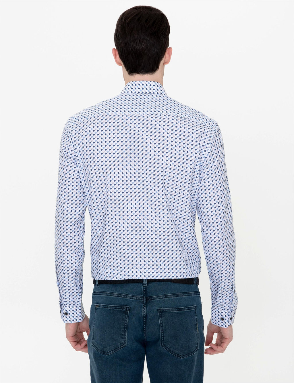 Mavi Slim Fit Uzun Kollu G_mlek - Pierre cardin фото 5
