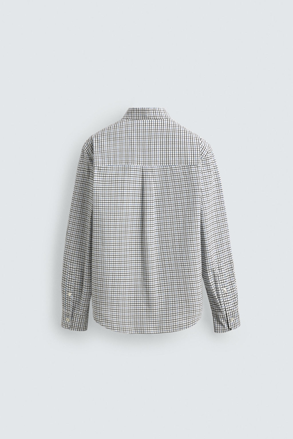 CAMISA CUADROS LIMITED EDITION / Celeste - Zara фото 8