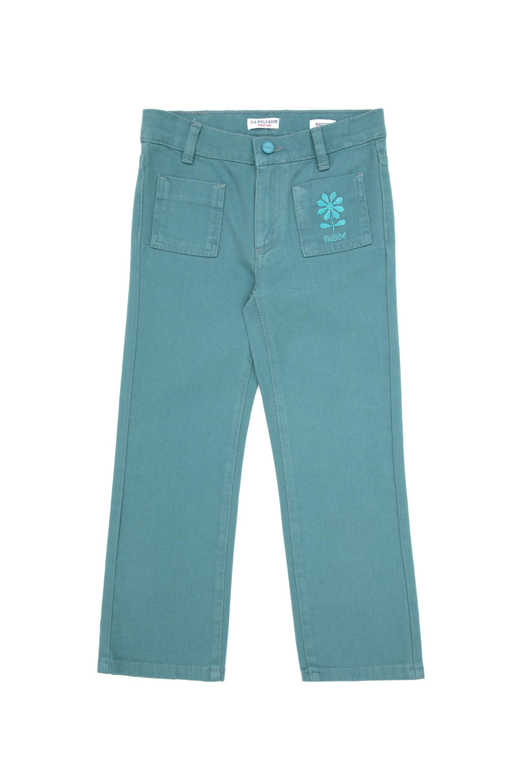 K_z _ocuk Mint Kanvas Pantolon - U.s. polo assn фото 2