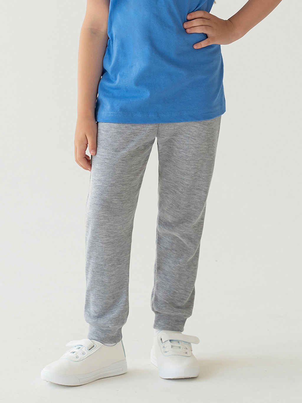 Штанишки детские серый меланж