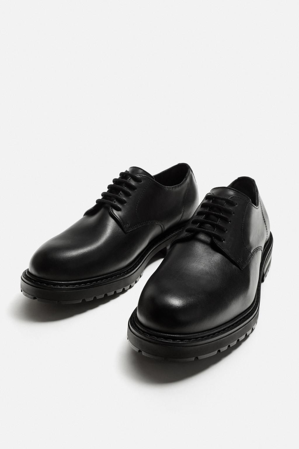 LEATHER DRESS SHOES - Zara фото 3