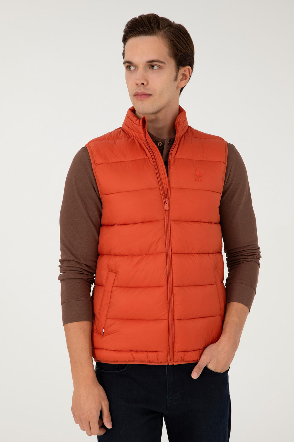 Мужской плиточный жилет - U.s. polo assn фото 3