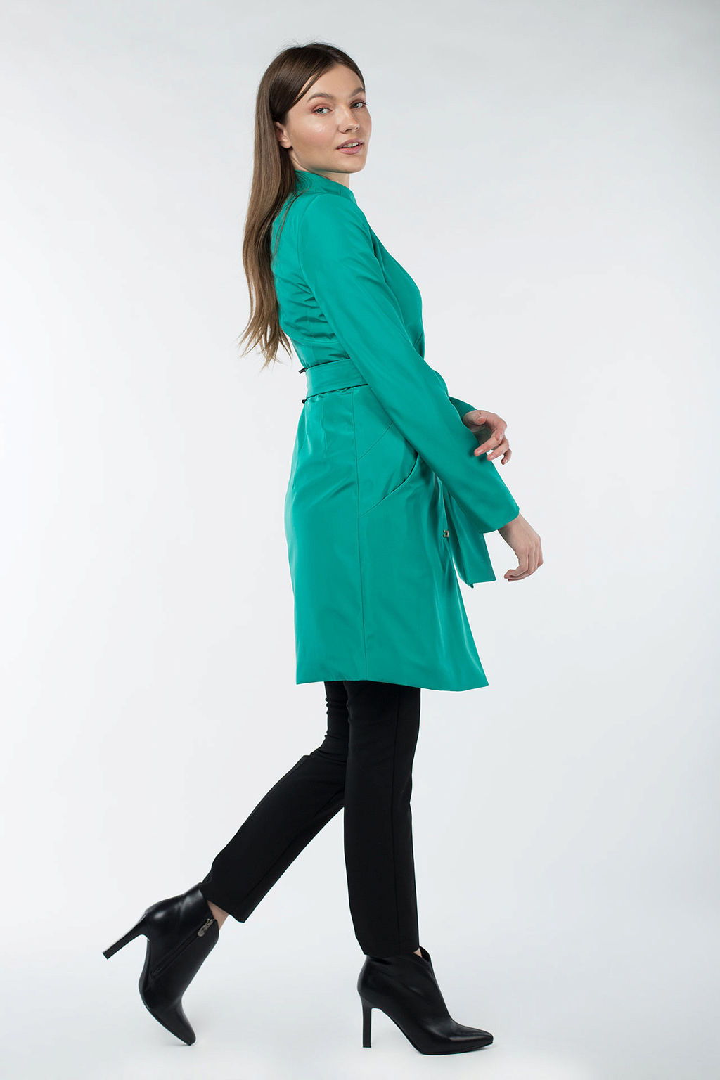 03-1995 Плащ женский (пояс) - El podio фото 3