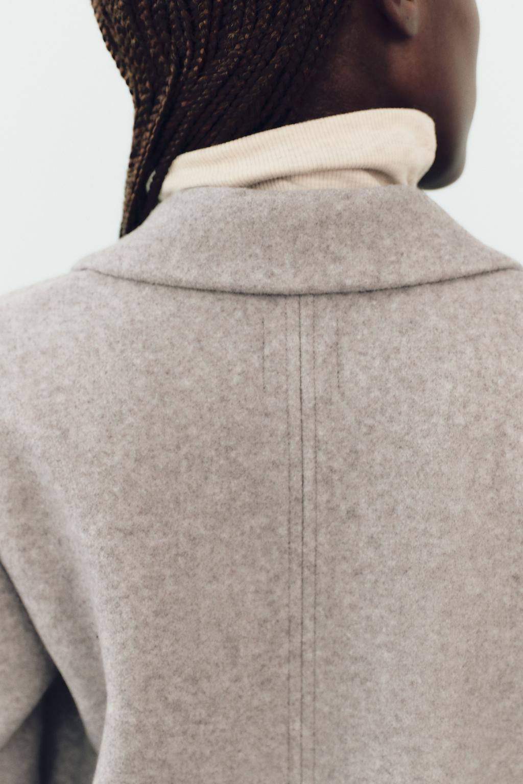 SOFT BUTTON COAT - Zara фото 18