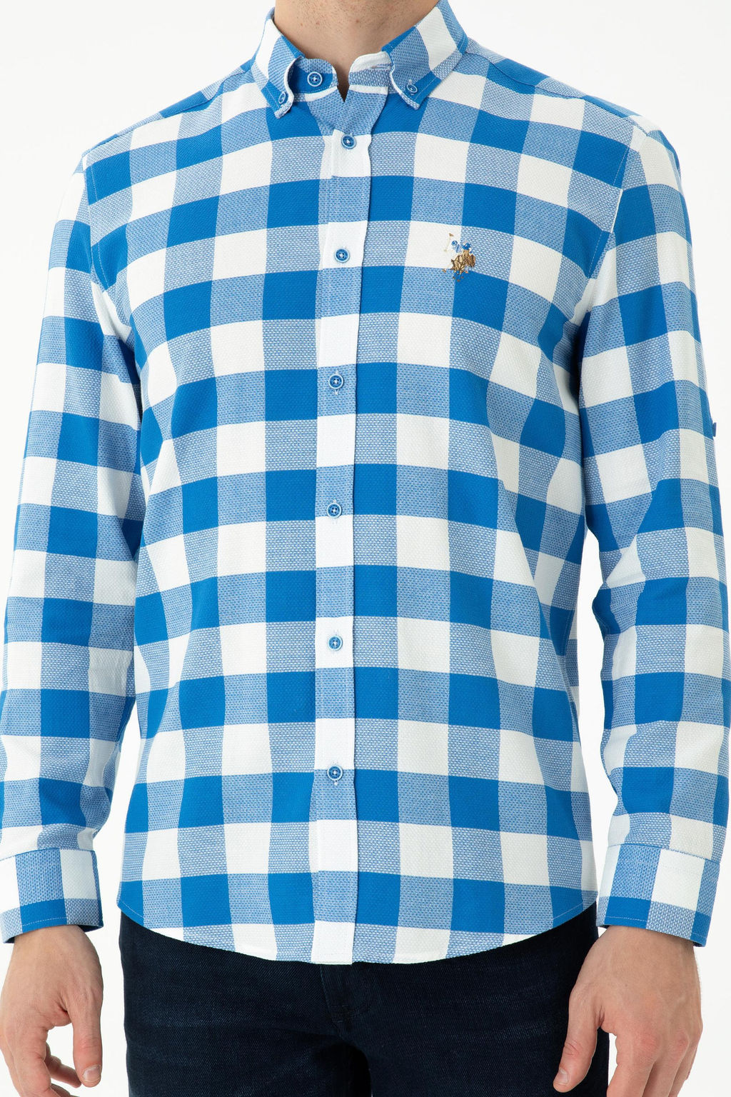 Erkek Saks Uzun Kollu G_mlek - U.s. polo assn фото 6