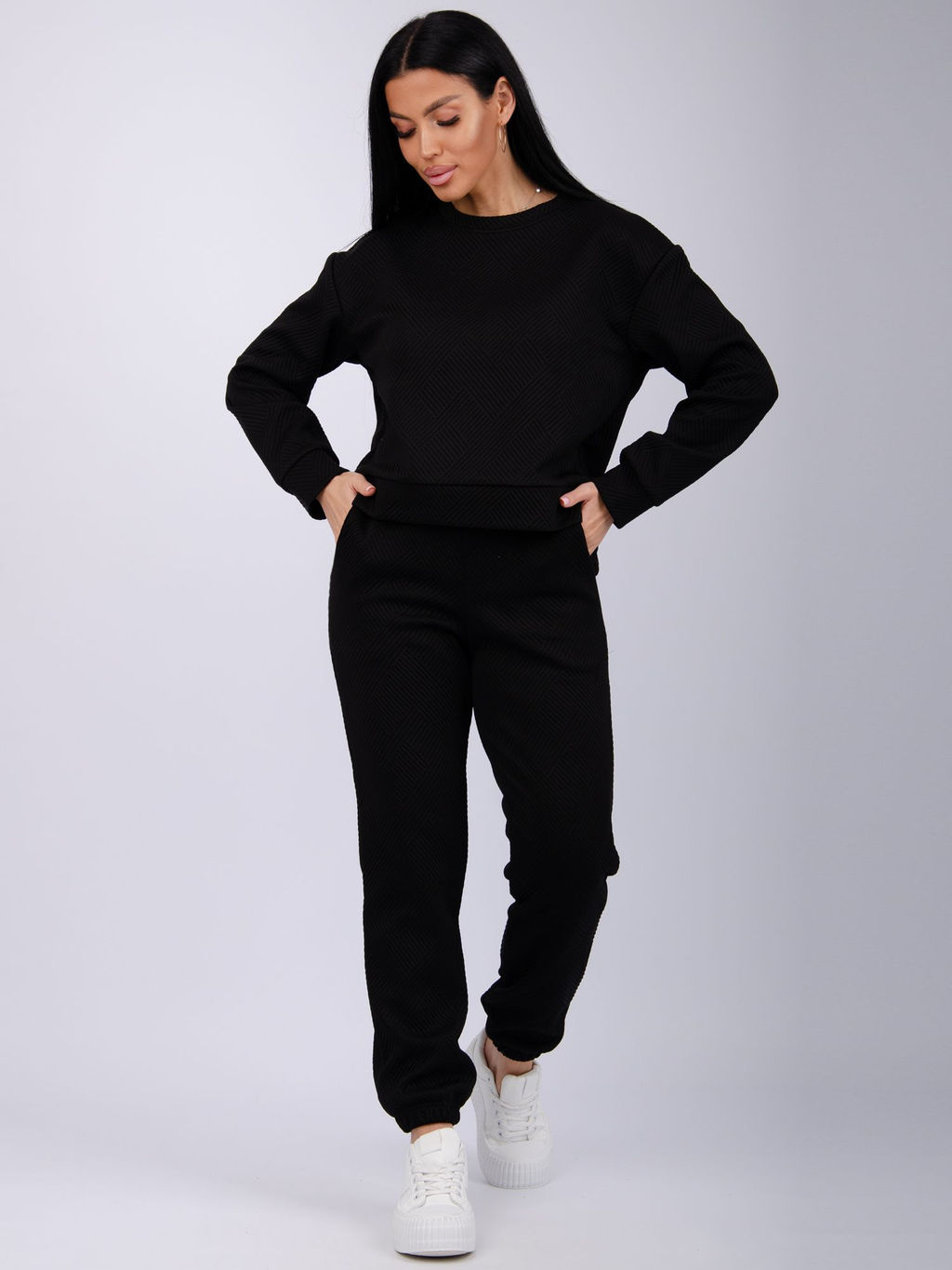 Костюм Богема 3, жаккард - Малина фото 43