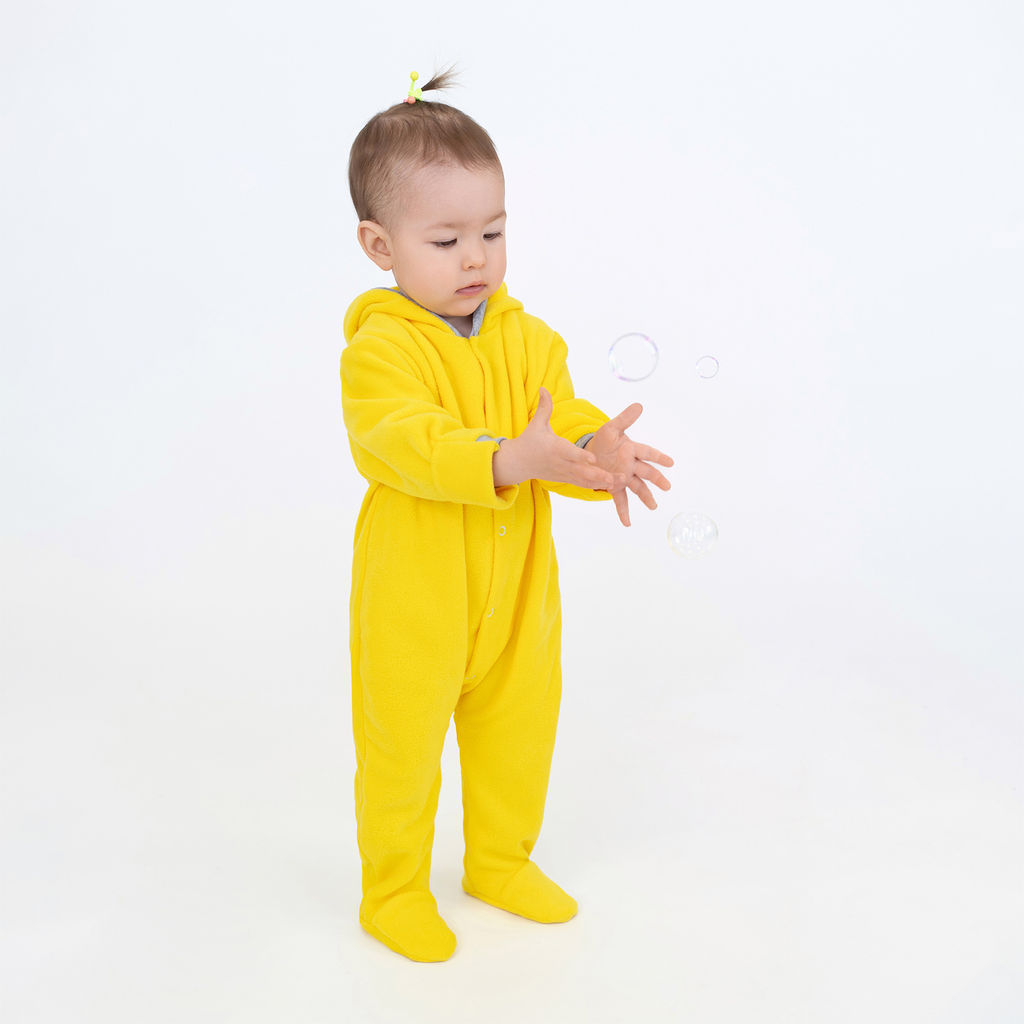 Комбинезон ясельный флисовый фуксия - Утенок фото 48