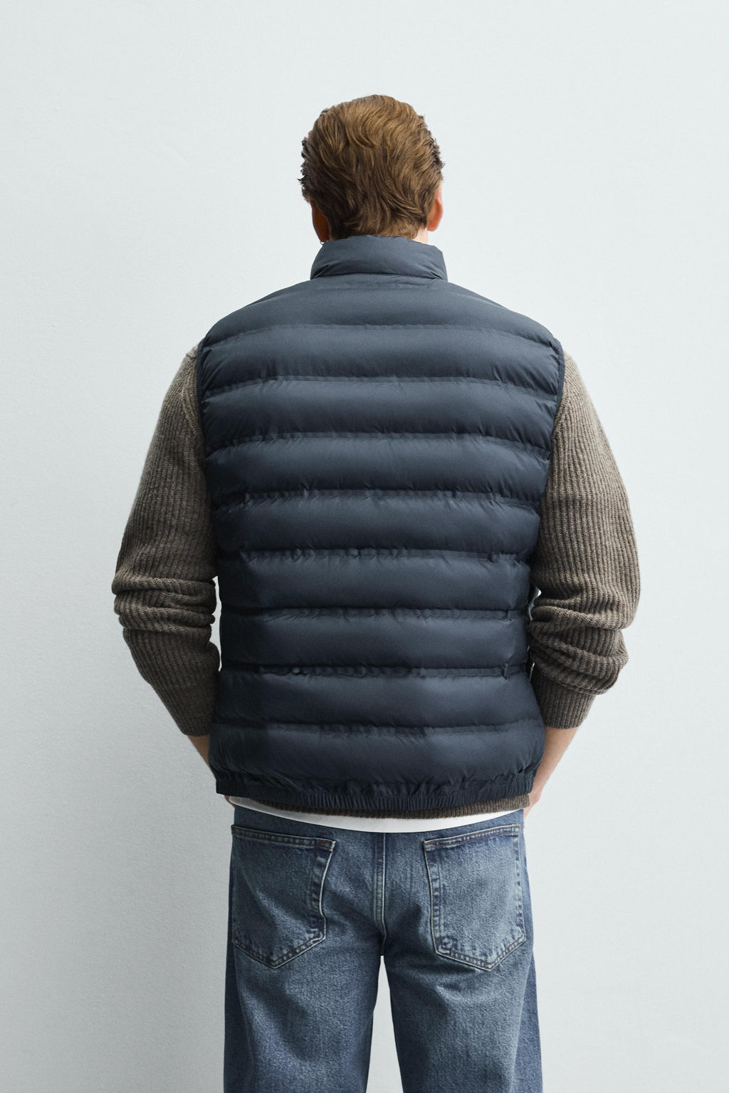 WATER-REPELLENT LIGHTWEIGHT PUFFER GILET - Zara фото 16