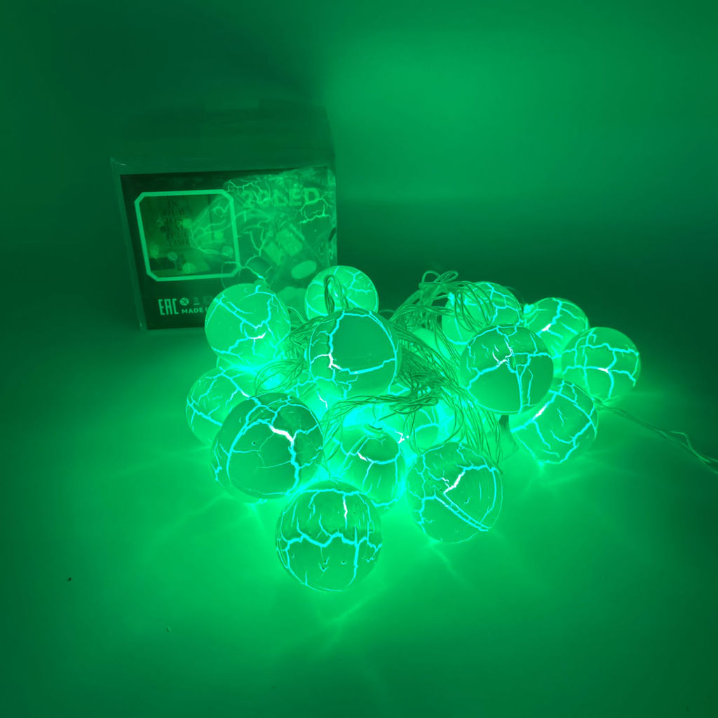 Гирлянда Макаруны шарики 5 м 20 LED - Ип лебедев о.ю фото 7