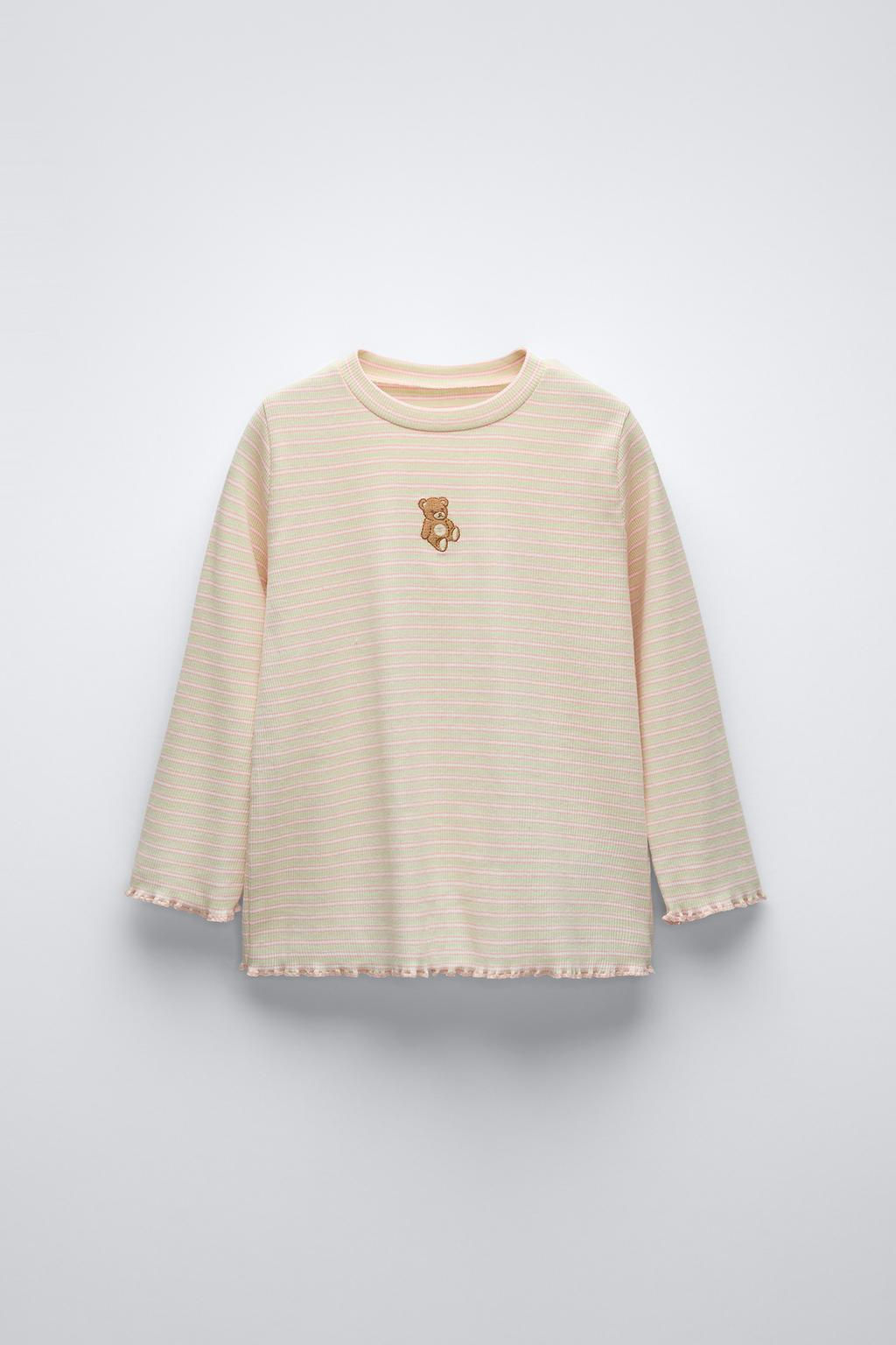 6-14 YEARS/ STRIPED BEAR PYJAMAS - Zara фото 2