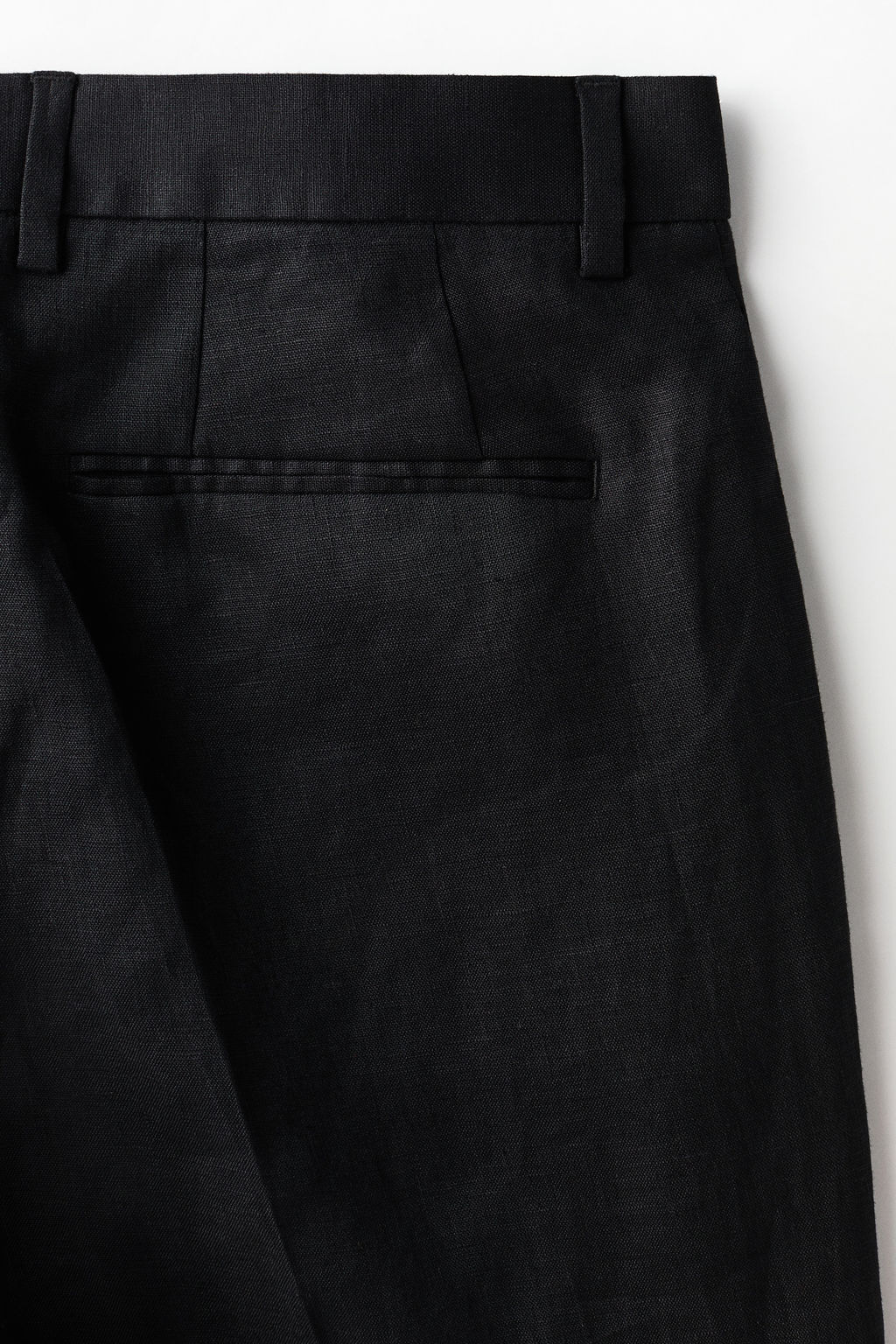 Pantal?n de traje en lino Slim Fit - H&m фото 11