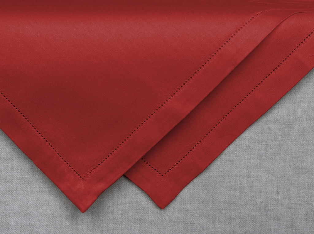 16с-11ЯК Салфетка 45*45 "Атласная" цв. бордо (по 6 шт