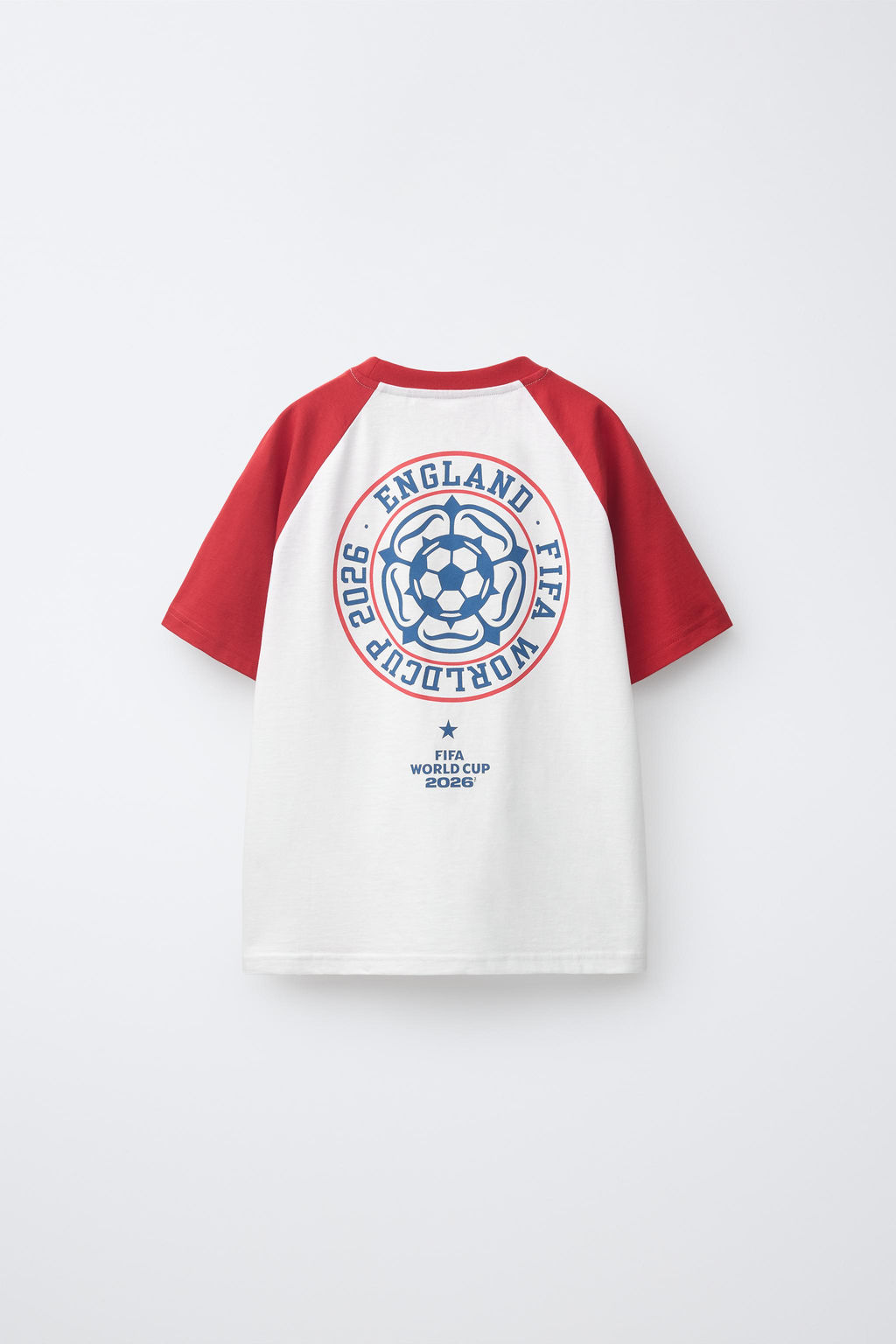 CAMISETA ESTAMPADO ENGLAND FIFA WORLD CUP  2026 / Blanco